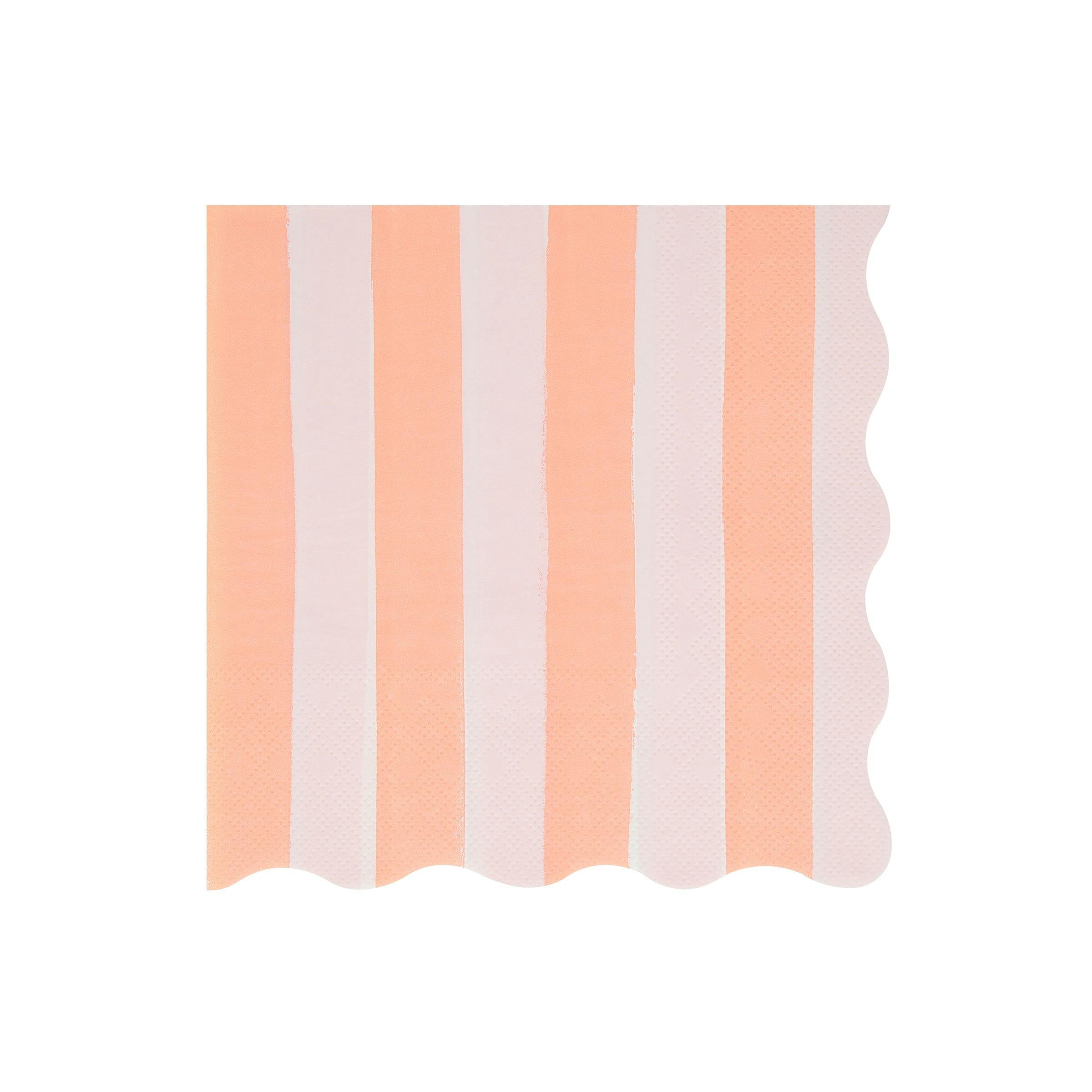 Pastel Stripe Large Napkins