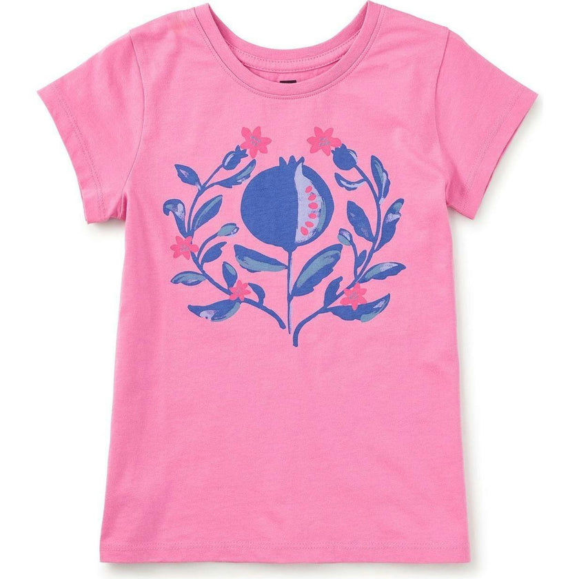 Royal Pomegranate Graphic Tee, Pink