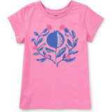 Royal Pomegranate Graphic Tee, Pink