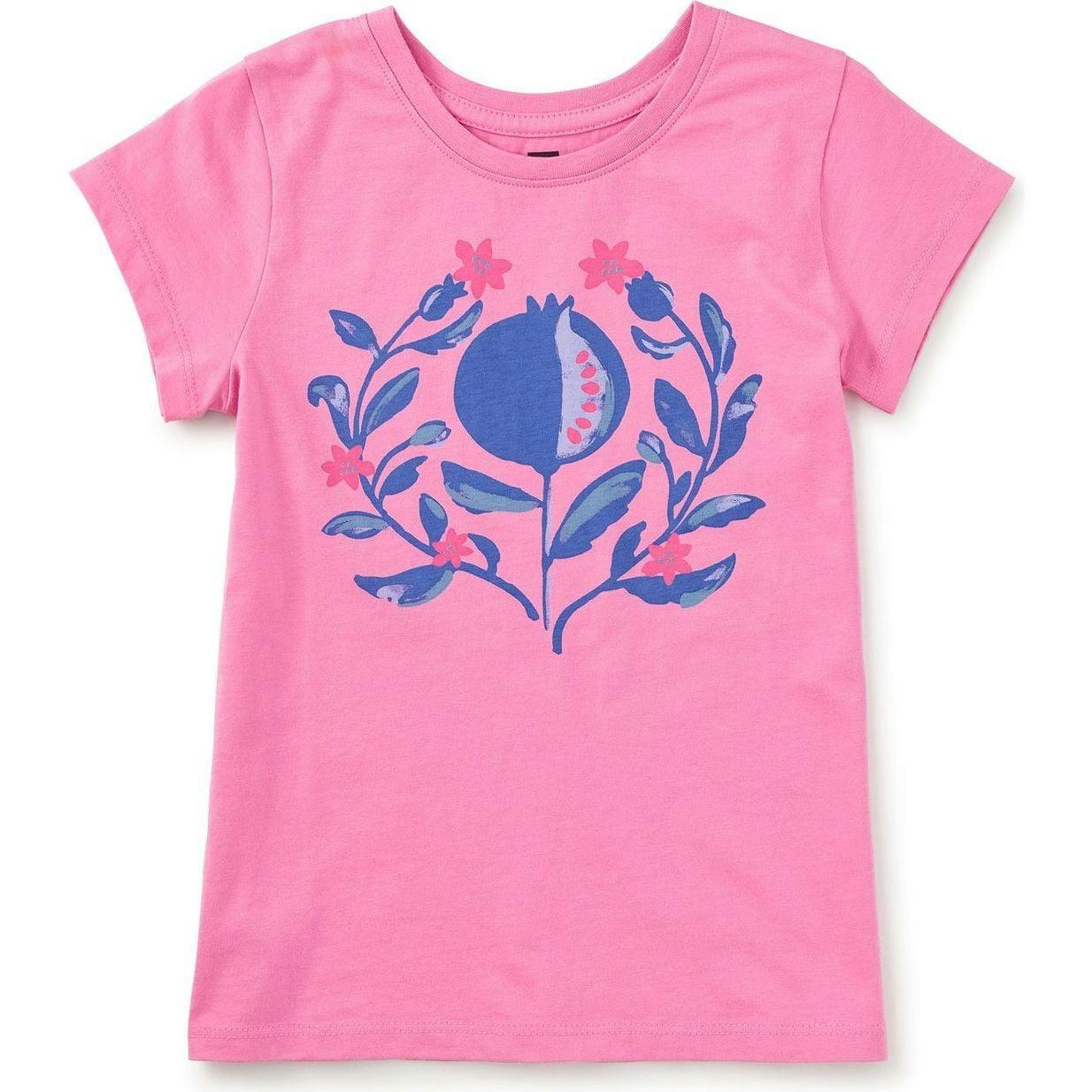 Royal Pomegranate Graphic Tee, Pink
