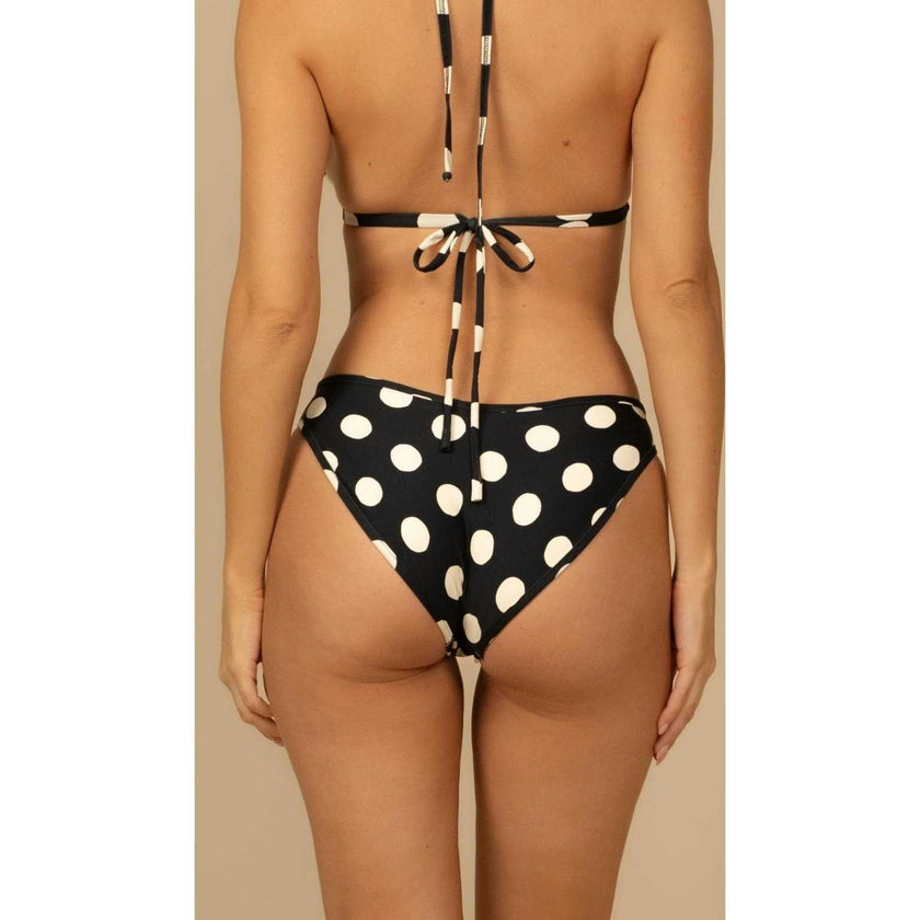Polka Dot Added Coverage Lulu Bikini Bottom