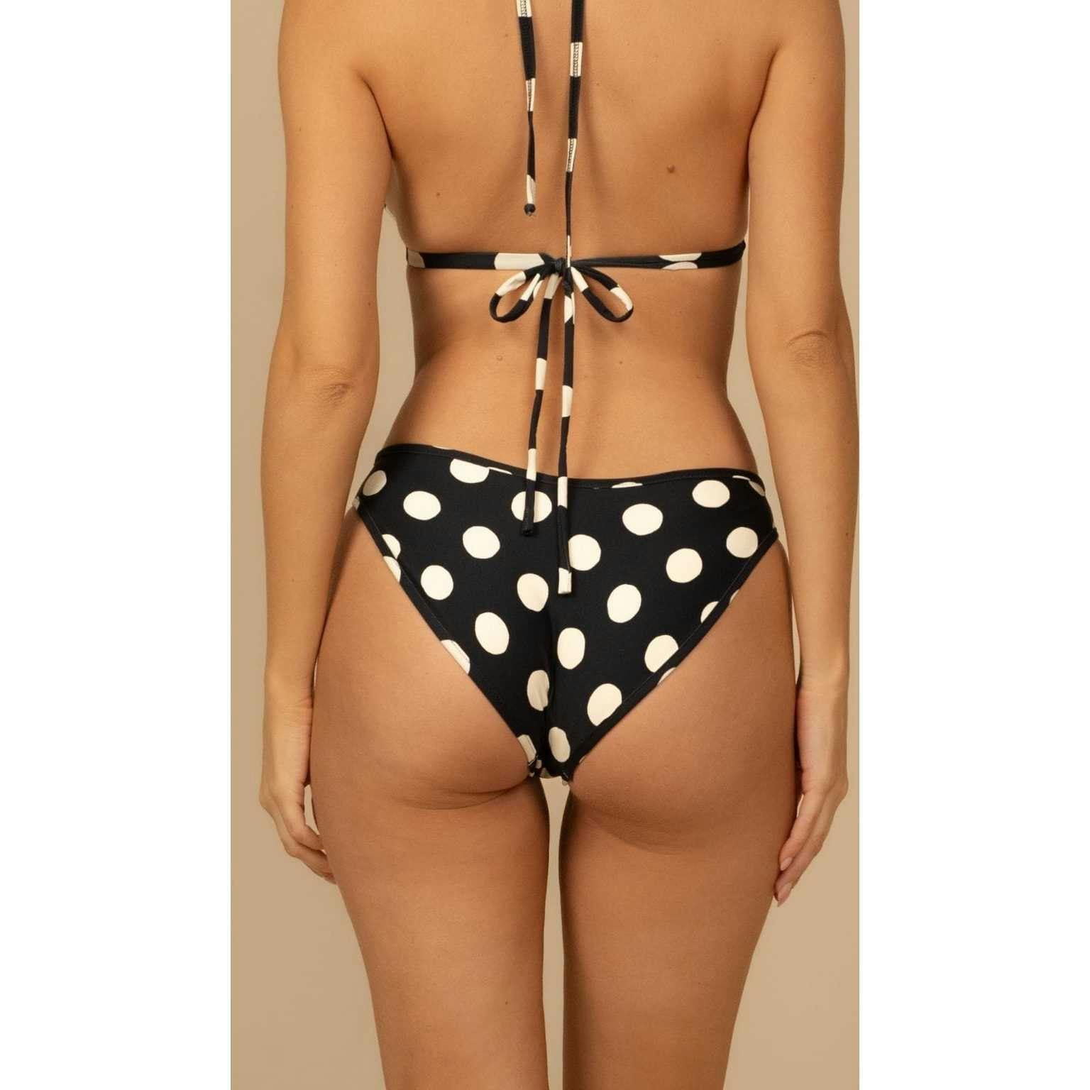Polka Dot Added Coverage Lulu Bikini Bottom