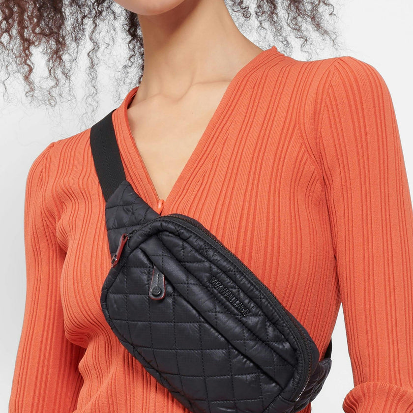 Black Metro Belt Bag