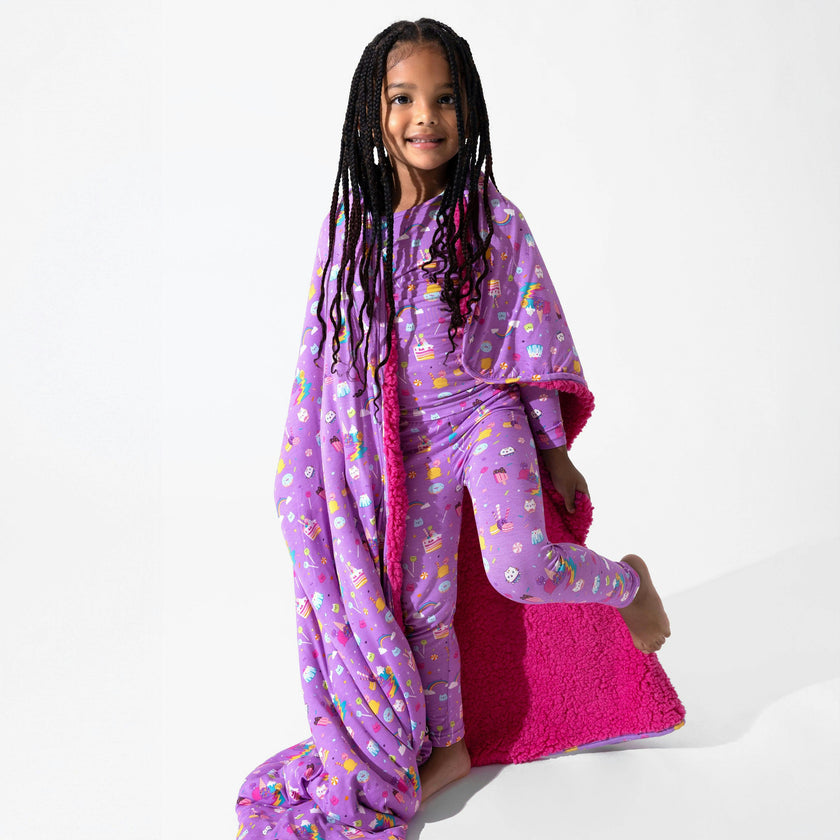 Gabby's Dollhouse: Sweet Treats Bamboo Sherpa Blanket
