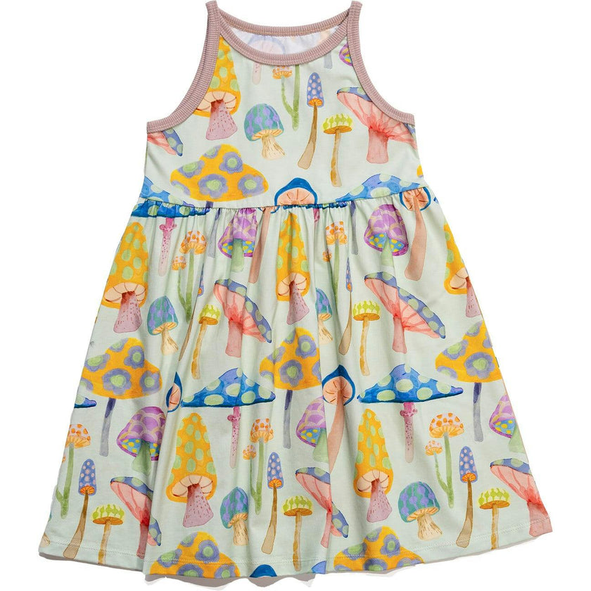Sage Kids' Dress | Spring Garden