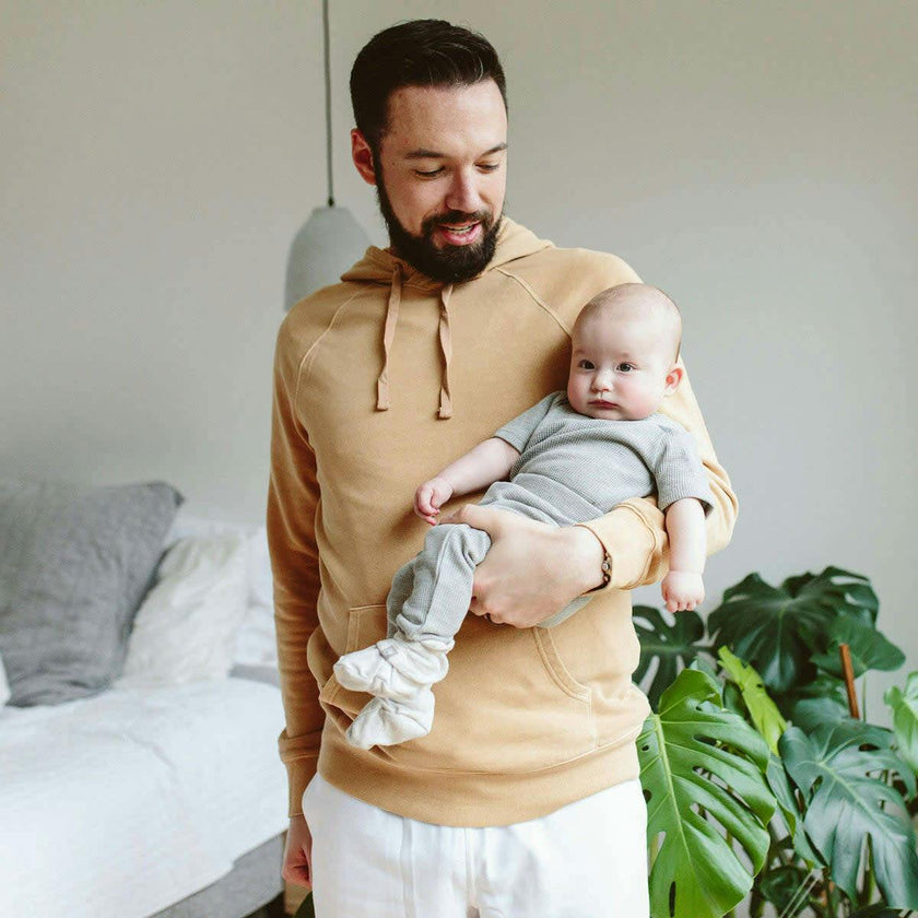 STAY ON BOOTS | CLOUD — Bamboo Organic Cotton Blend, 0–24M