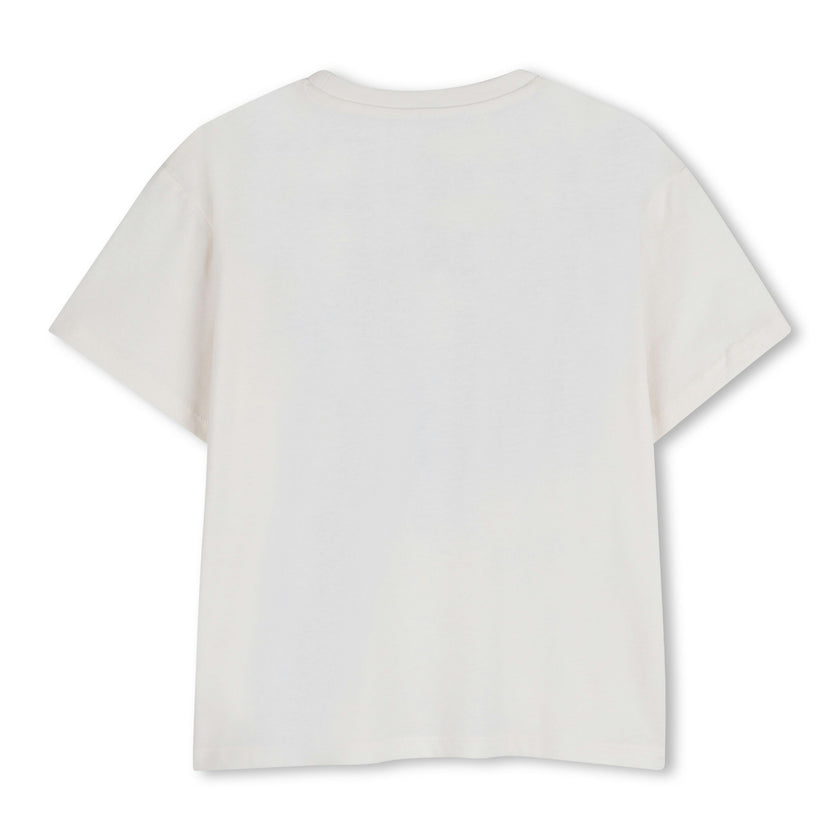 White Paris Tiger Graphic Tee