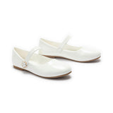 White Amara Mary Jane Shoes