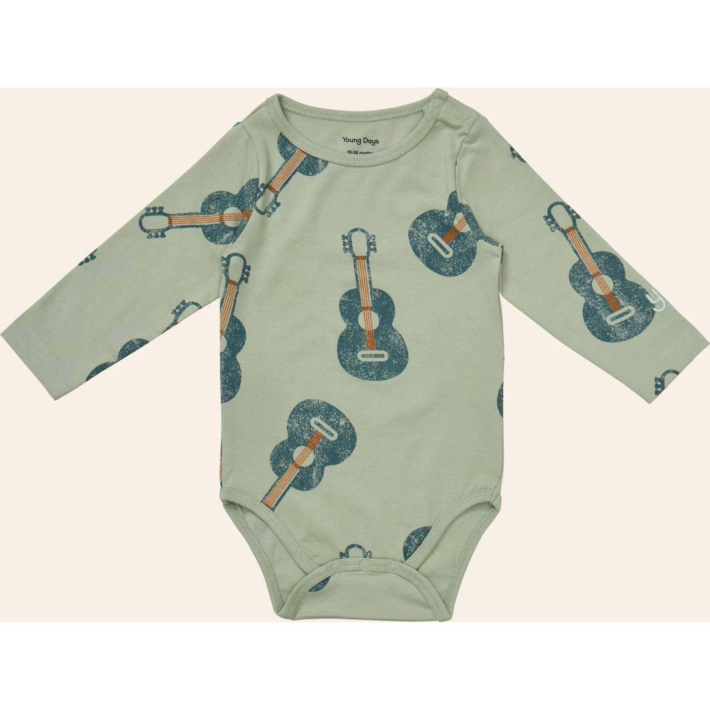 Printed Longsleeve Onesie