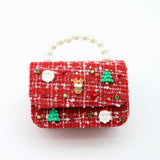 Santa Tweed Purse