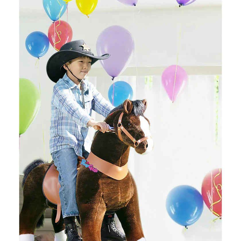 Model U® Horse Ride-On Toy Age 7+ – Chocolate