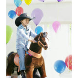 Model U® Horse Ride-On Toy Age 7+ – Chocolate