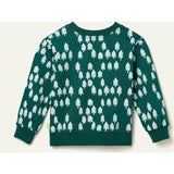 Recycled Cotton Snowy Pine Sweatshirt