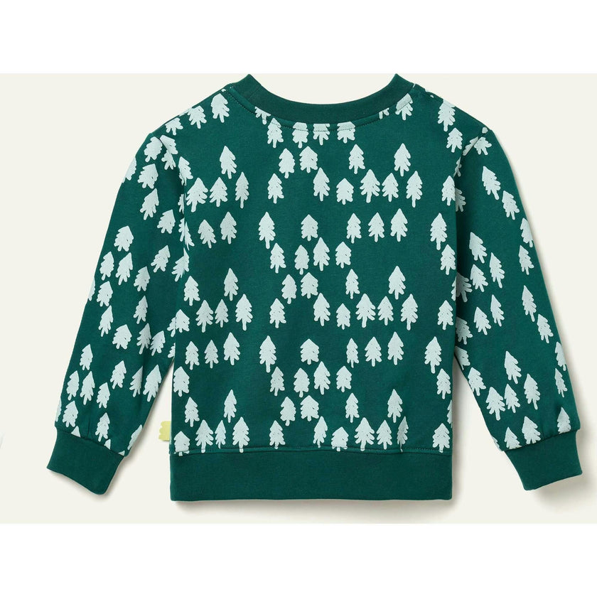 Recycled Cotton Snowy Pine Sweatshirt