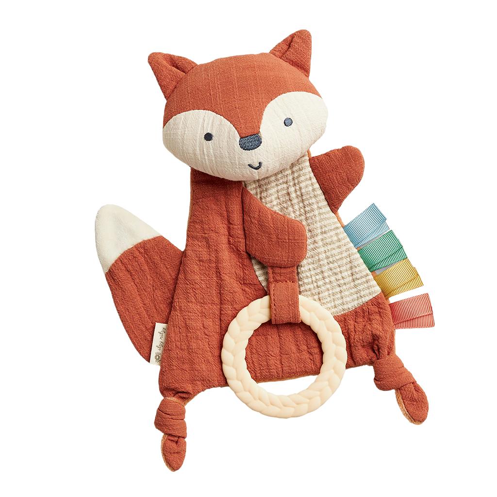 Bitzy Crinkle™ Sensory Crinkle Toy with Teether