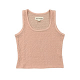 Textured Square Neck Tank