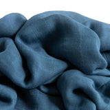 Deluxe Muslin Swaddle Blanket - Blue Dusk