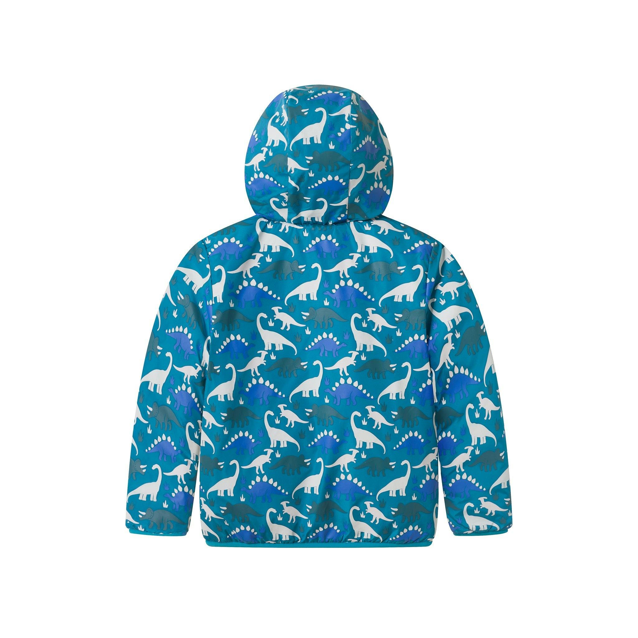 Reversible Color-Changing Puffer Jacket | Dino Adventure