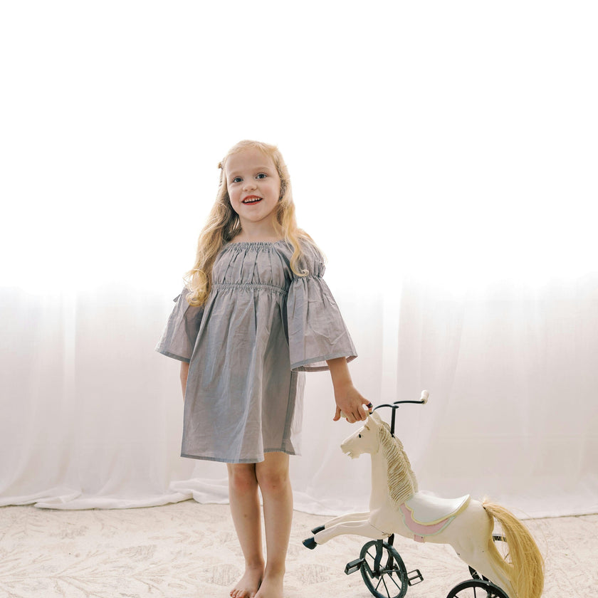 Kennedi Dress | Muted Purple