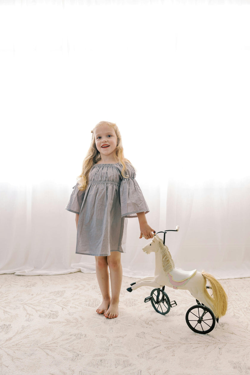 Kennedi Dress | Muted Purple