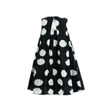 Black Polka Dot Sleeveless Dress