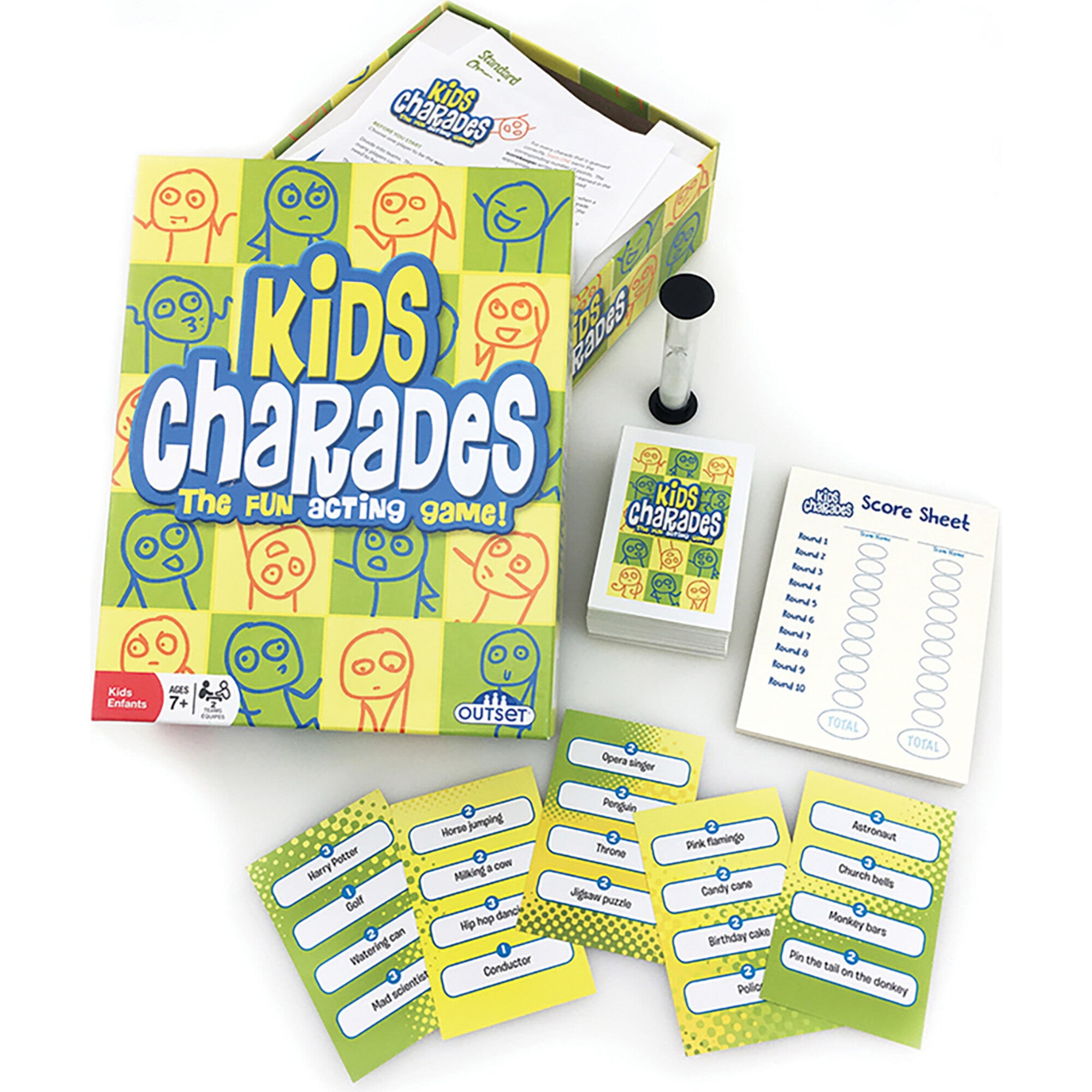 Outset Media: Kids Charades (New Box Size) - 300 Charades