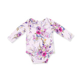 Dahlia Floral - Long Sleeve Bodysuit