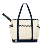 Scalloped Tennis Tote