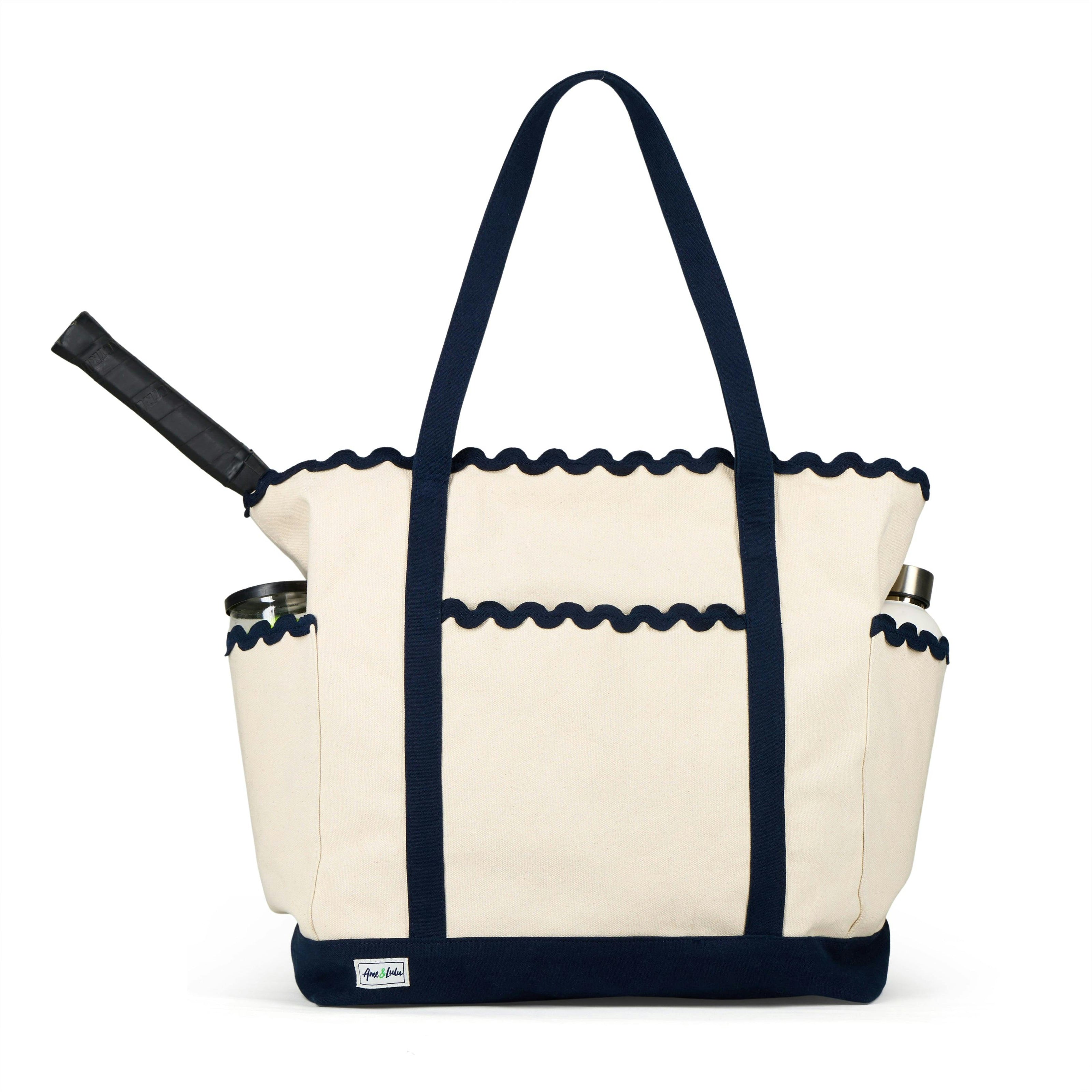 Scalloped Tennis Tote