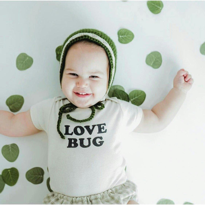 Love Bug Organic Baby Bodysuit