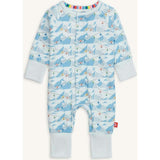 Magnetic Convertible Coverall BLUE APRES CHIC