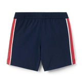 Athletic Stripe Short, navy blue