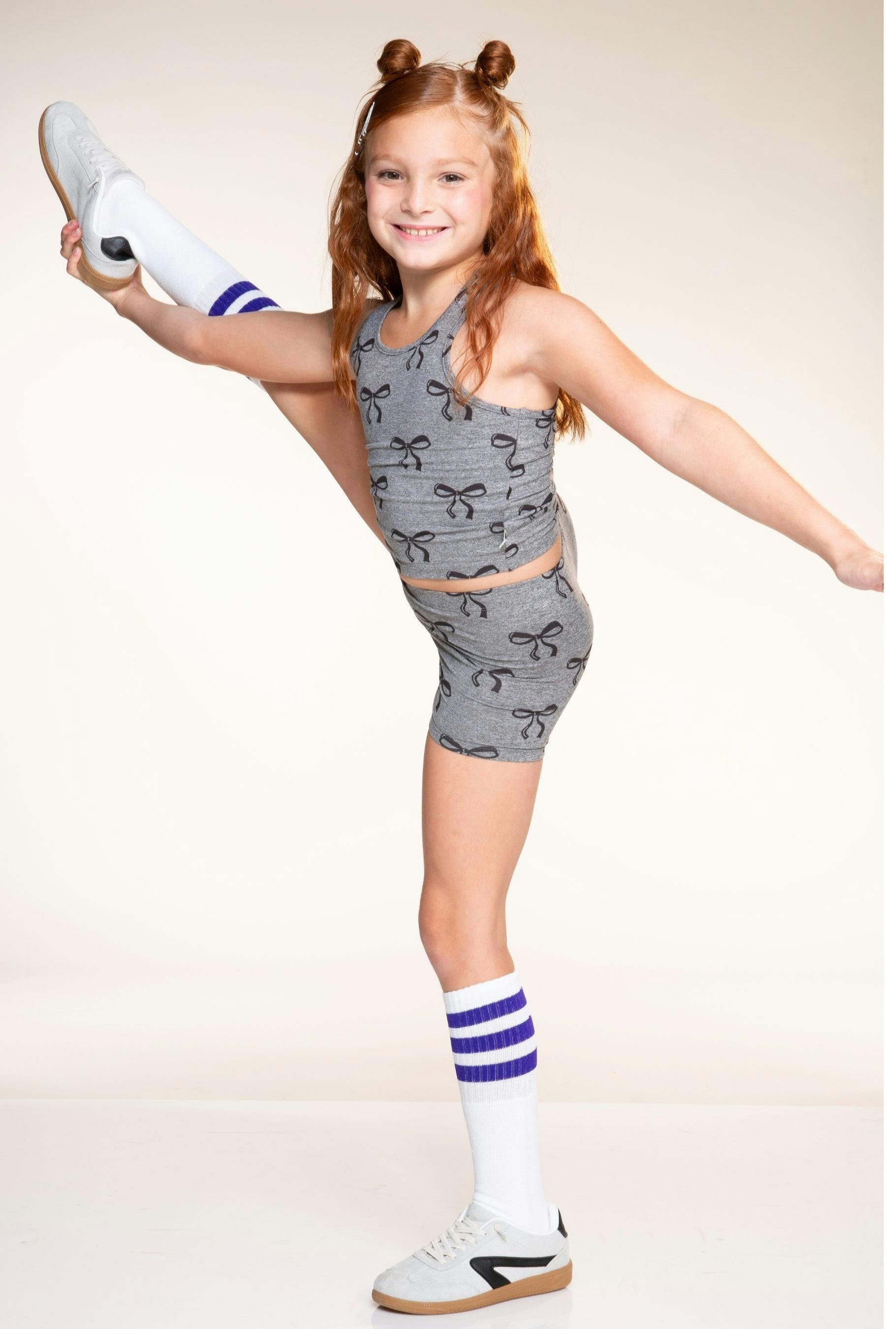Simply Soft Luxe Cropped Racerback Tank & Tumble Short
