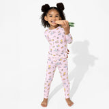 Easter Pink Bamboo Kids Pajamas
