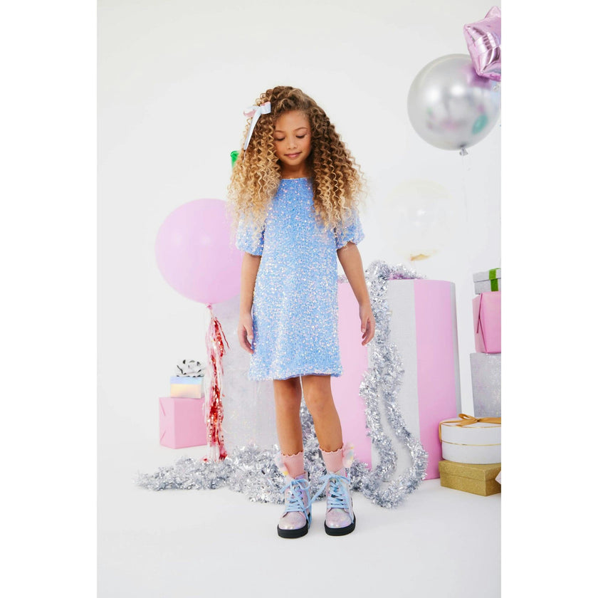 Snow Angel Shimmer Dress