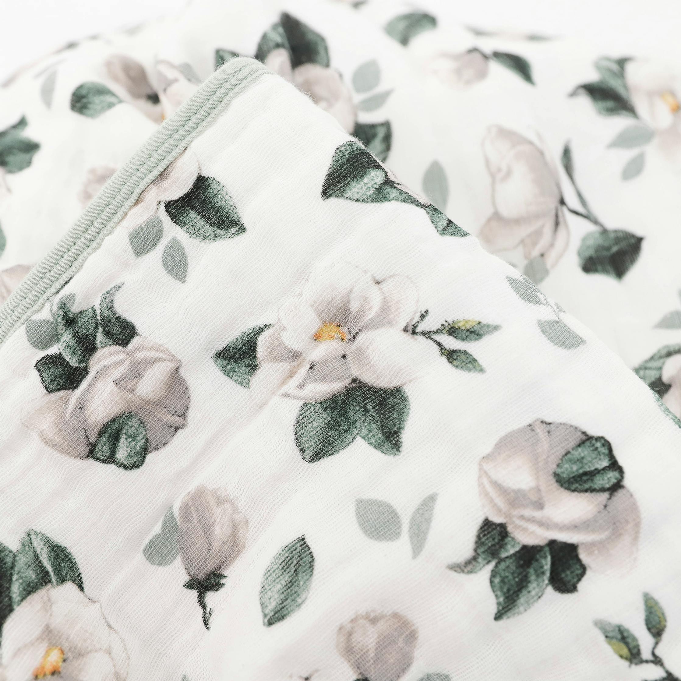 Original Organic Cotton Muslin Quilt - Magnolia