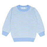 unisex chalet stripe knit sweater