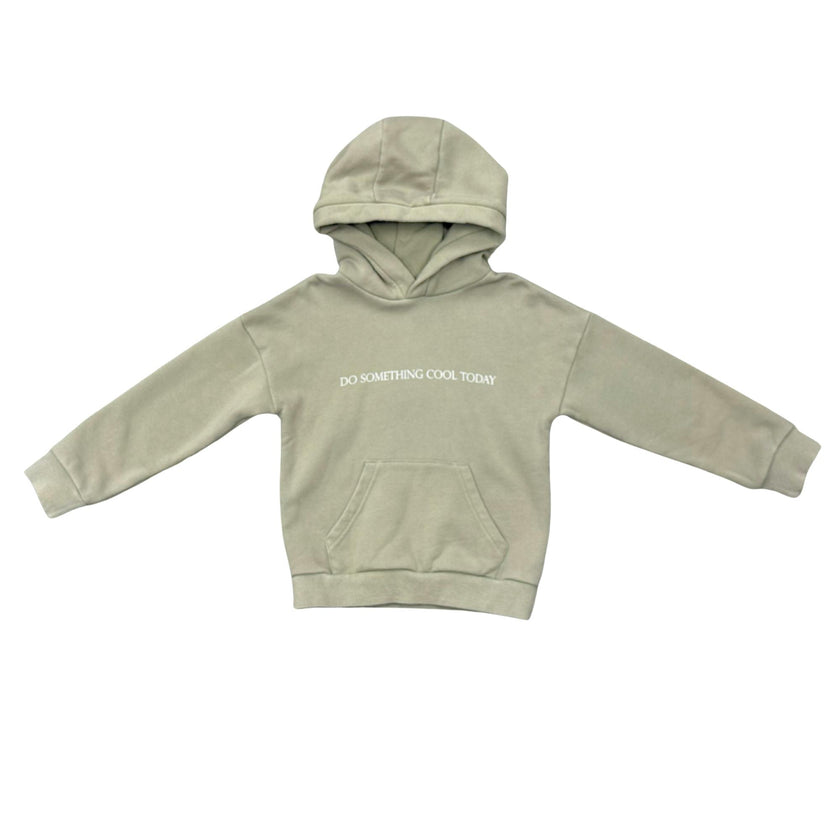 Boys Fleece Hoodie in Do Something Cool Today