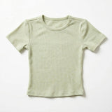 Girls Ribbed T-Shirt