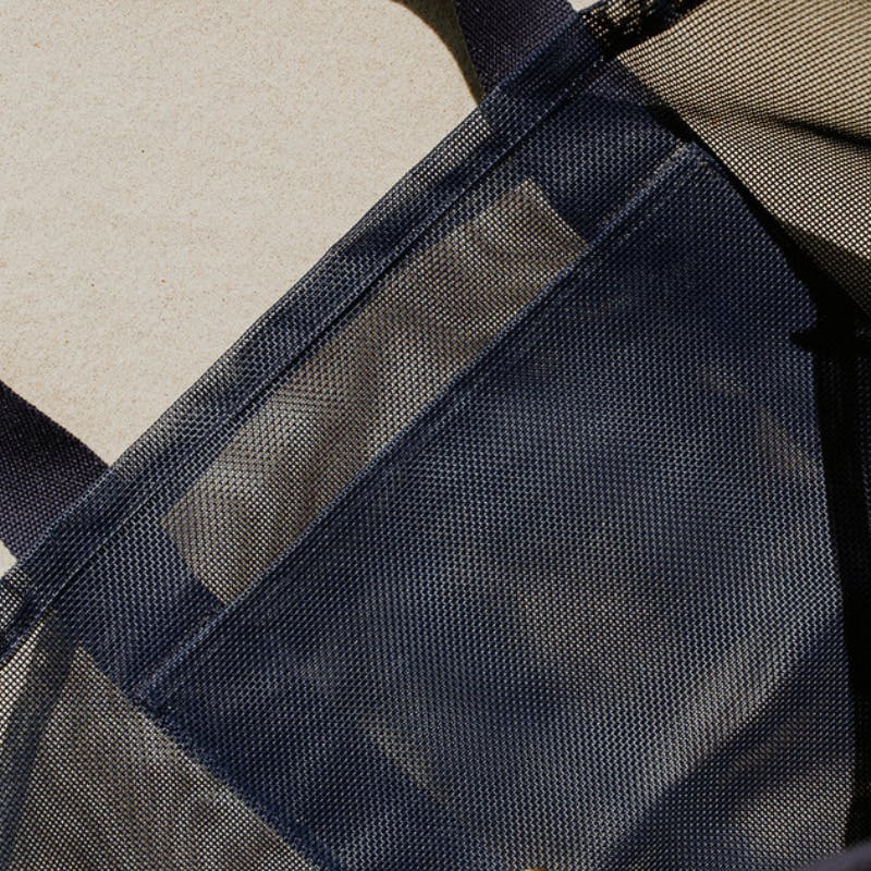 Beach Hauler™ - Mini Mesh Beach Bag – Deep Sea