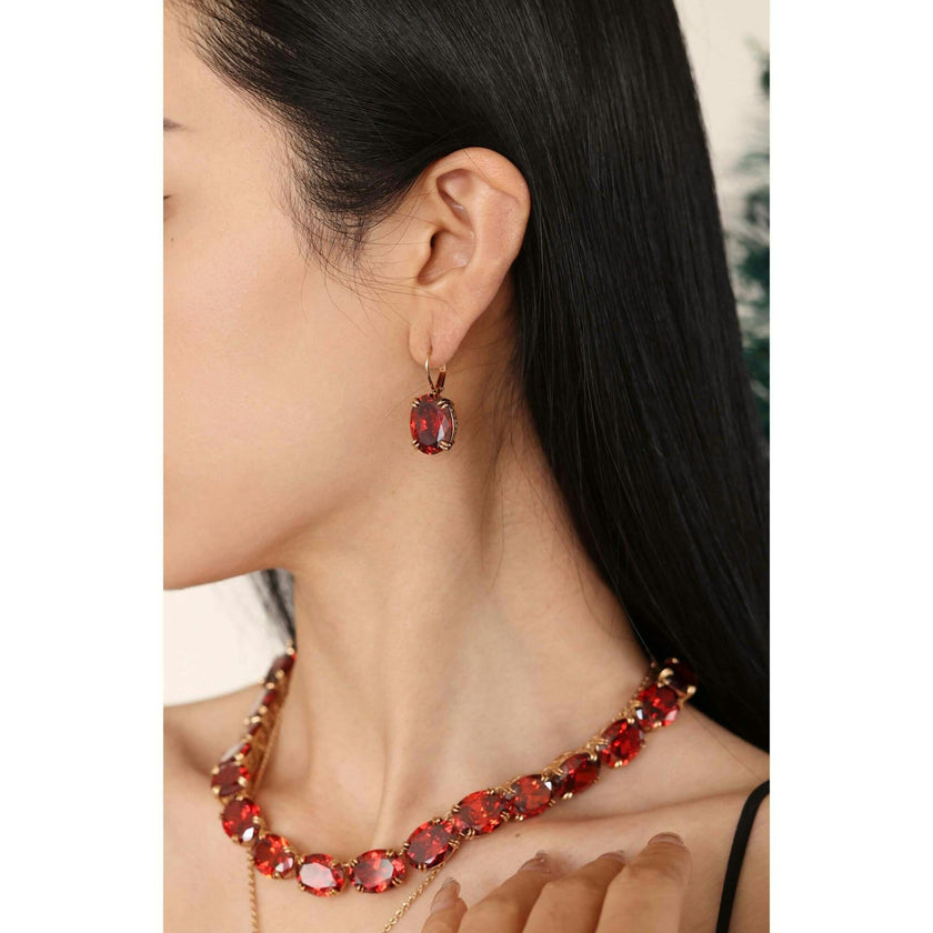 Cherry Glow Earrings