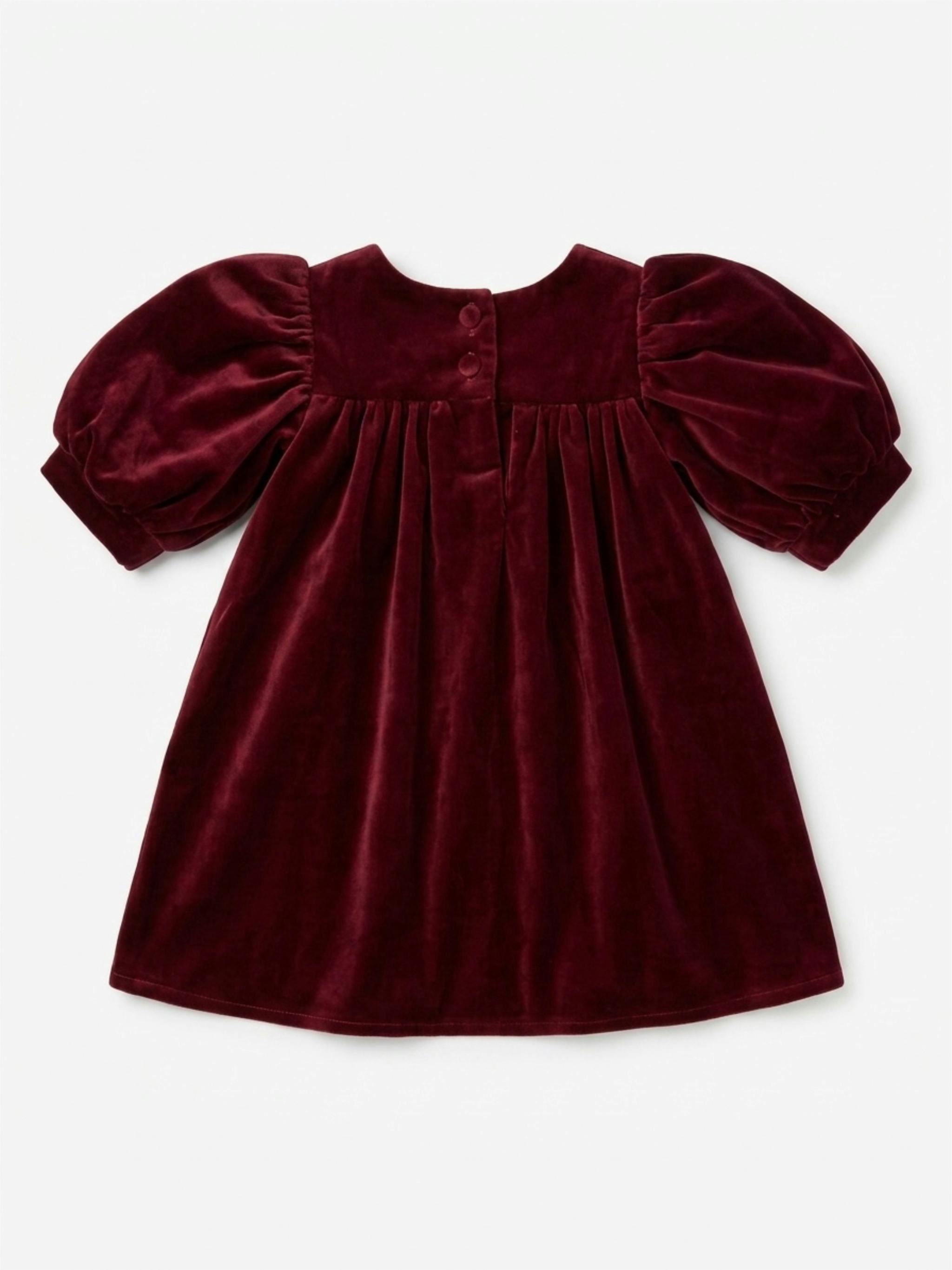 Cotton Velvet Rosemoor Dress