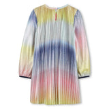 Shiny pleated dress