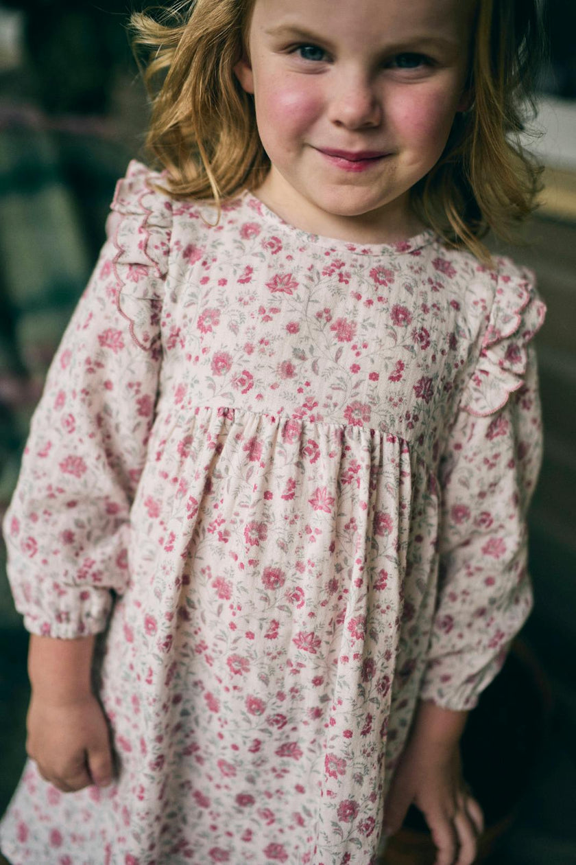 Kate Dress in Blushing Blooms