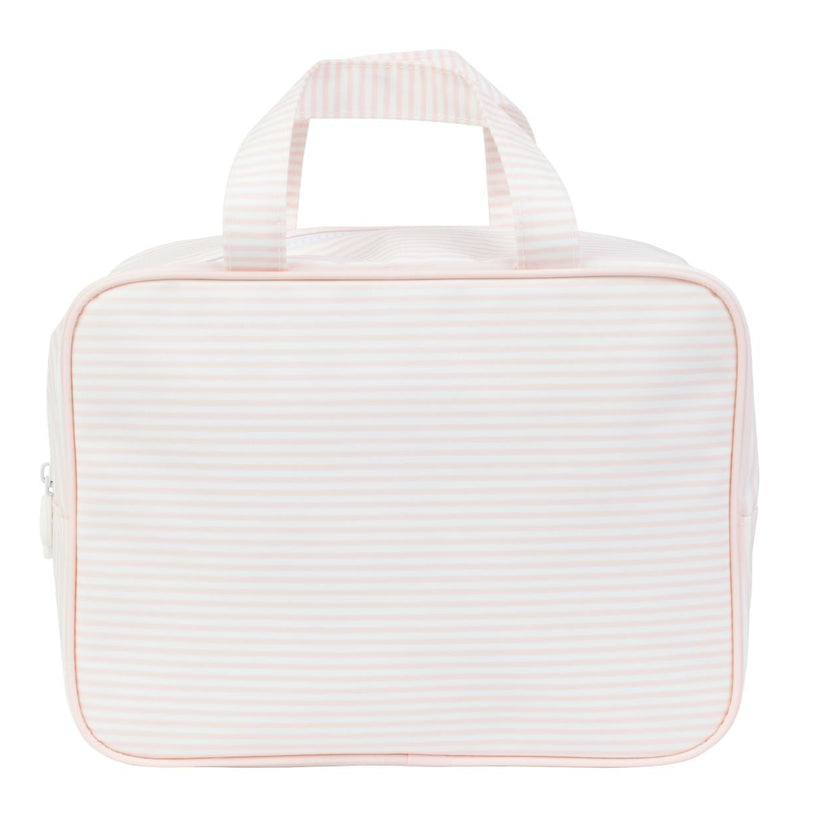 The Take It Tote in Pink Stripe