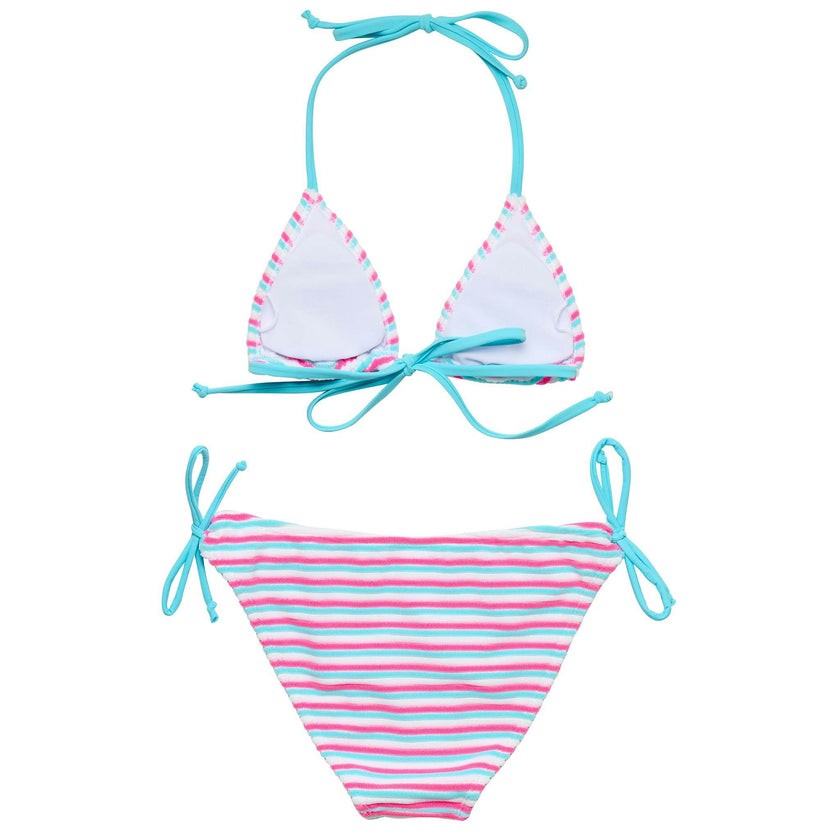 Sorbet Stripe Teen Triangle Bikini