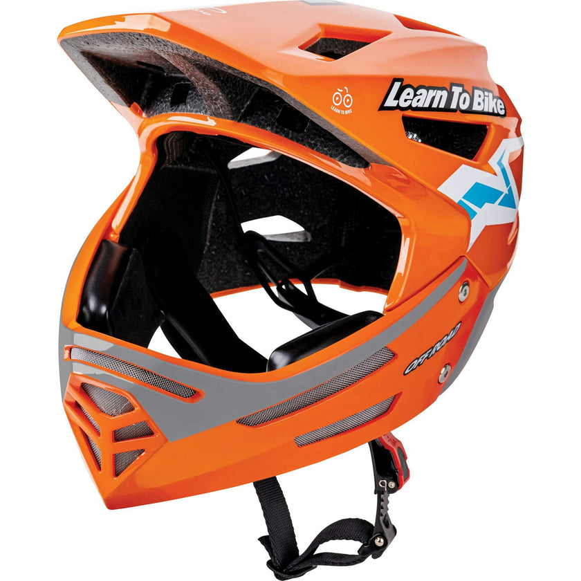 bike orange helmet rider Sports Rider Safety Helmet - Orange
