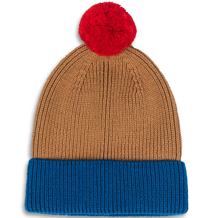 children's merino beanie - caramel joy