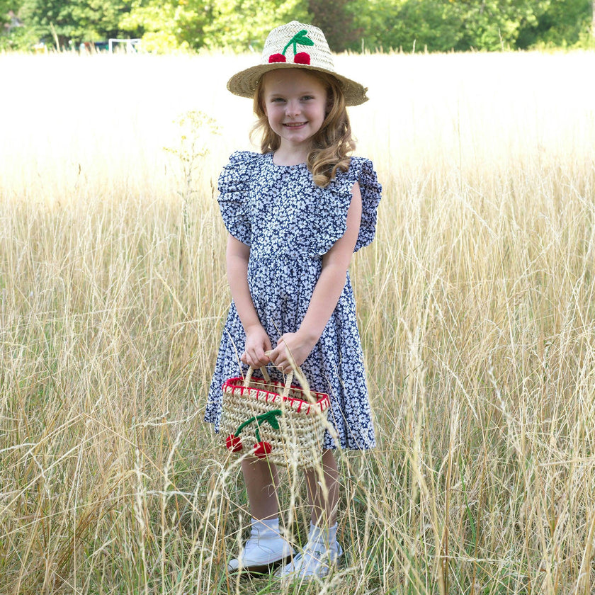 Cherry Straw Hat
