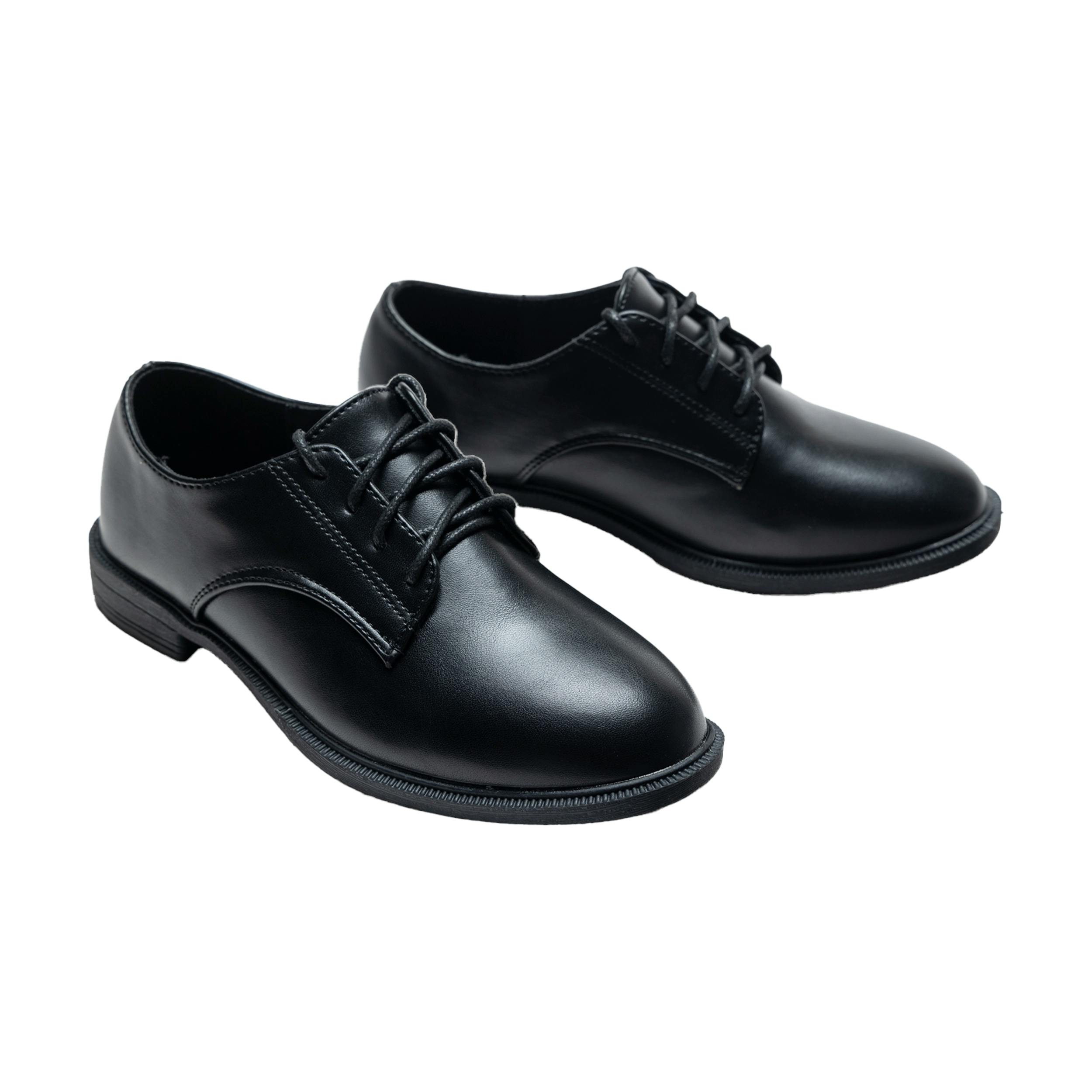 Black Derby Dress Shoes